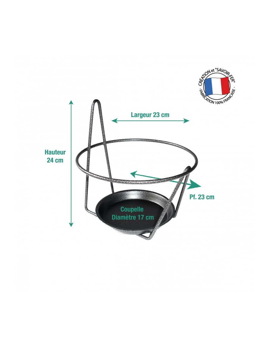 Porte-plantes mural Louis Moulin Roule plante et supports pot à roulettes