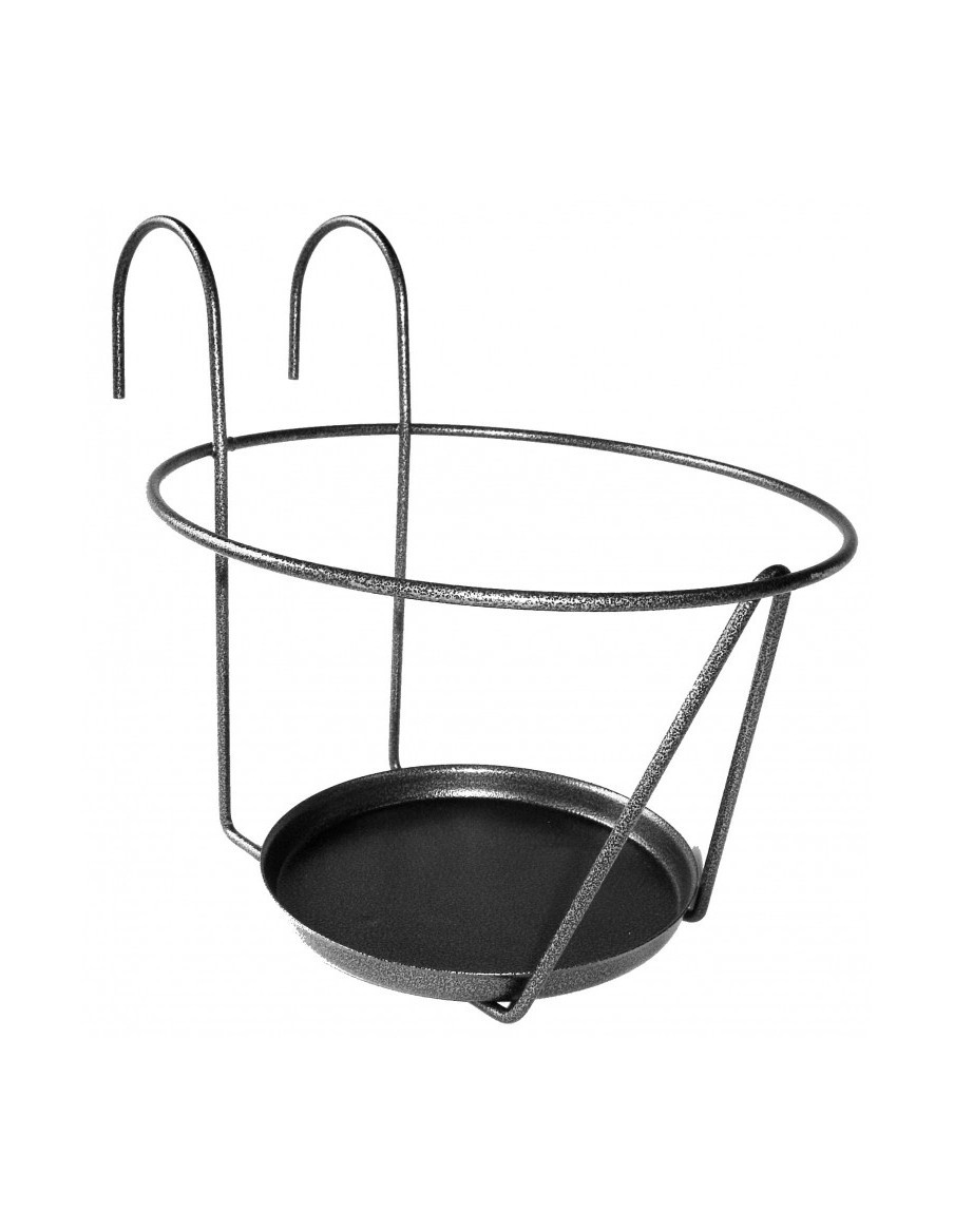 Porte-plantes avec crochets Louis Moulin Roule plante et supports pot à roulettes