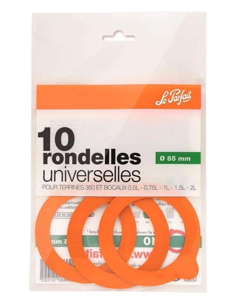 Sachet de 10 rondelles Super - Le Parfait Le Parfait Conserve et bocaux du jardin