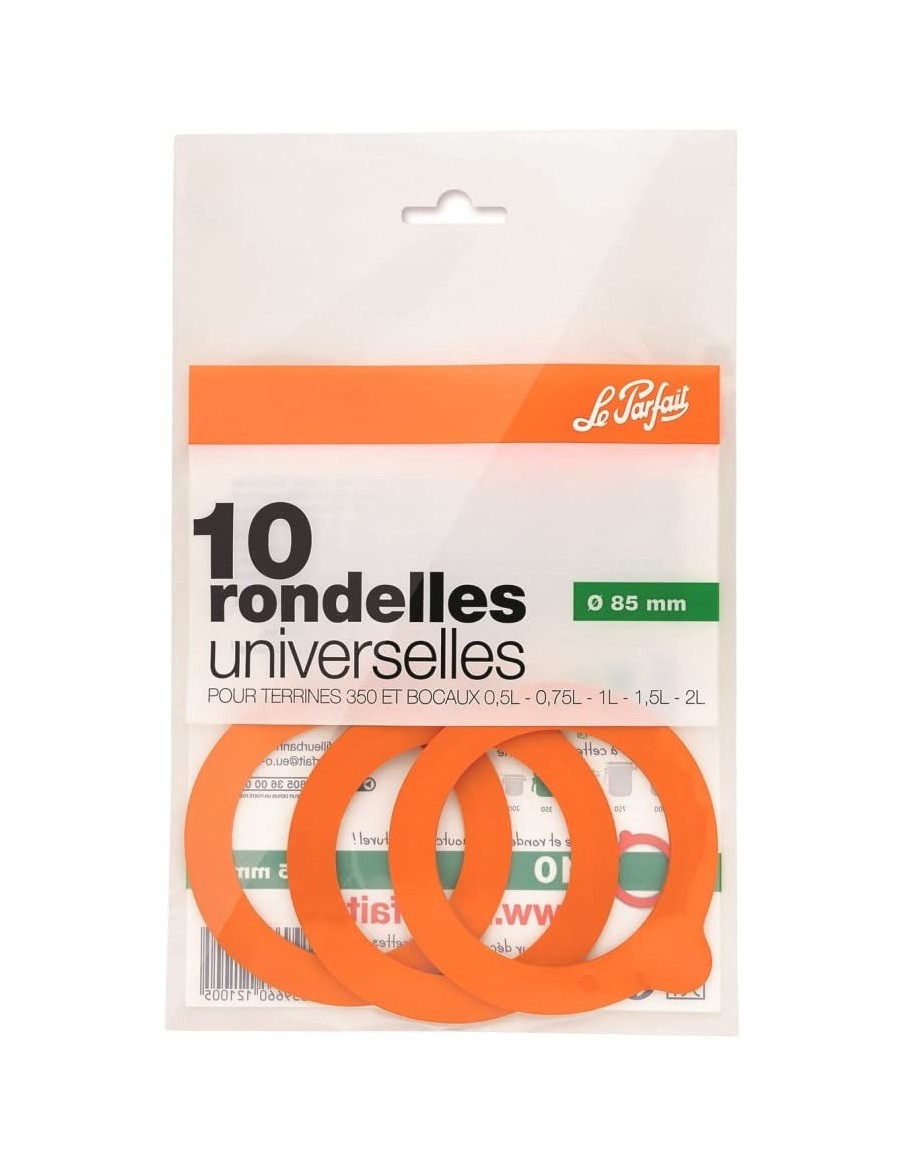 Sachet de 10 rondelles Super - Le Parfait Le Parfait Conserve et bocaux du jardin