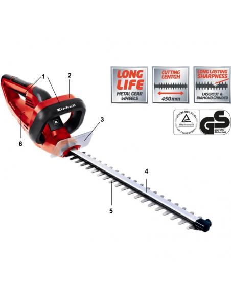 Taille Haies Electrique GH-EH 4245 Einhell Taille-haie