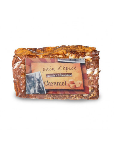 Pain d'épices à l'ancienne - Caramel - 500 g Apidis Pain d'épices