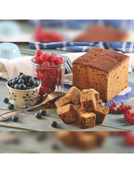 Pain d'épices à l'ancienne - Myrtilles - 500 g Apidis Pain d'épices