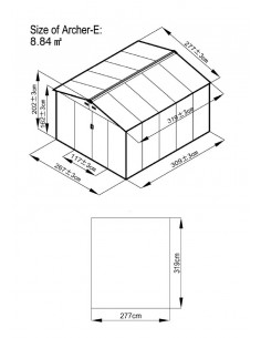 Abri de jardin T2 Green Way NC Abri de jardin 2