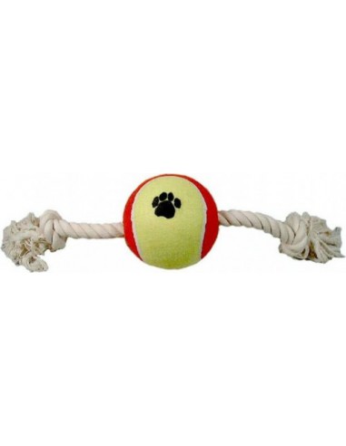 Jouet Corde + balle de tennis - L.26 cm Anka Corde et jeux d'exercice