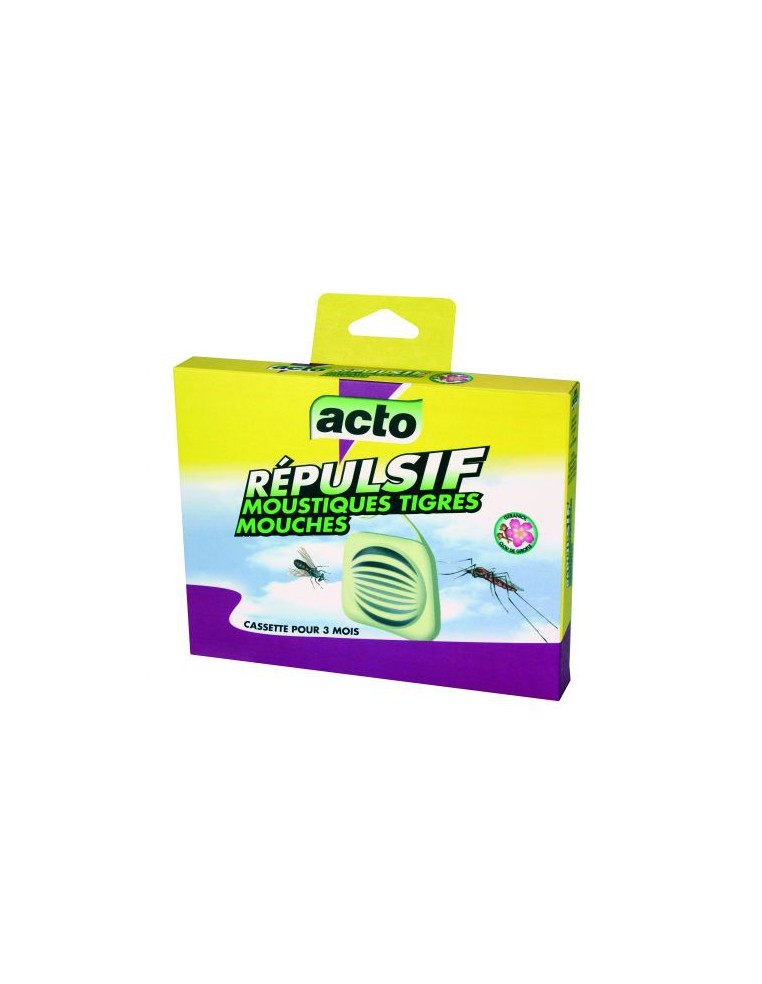 Répulsif moustiques tigres & mouches - ACTO  Anti-nuisible naturel