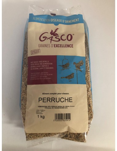 Aliments perruche - Sac de 1 kg - Gasco Gasco Alimentation quotidienne