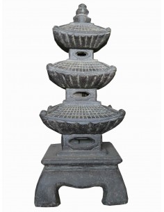 Pagode en pierre - H.130 cm  Statue