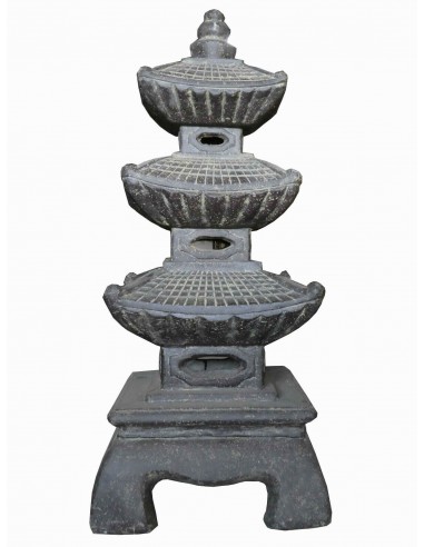 Pagode en pierre - H.130 cm  Statue