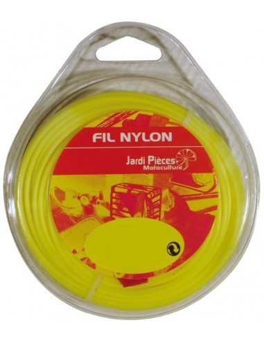 Fil Nylon Rond Ø3mm - 15M Jardipièces Accessoires et entretien