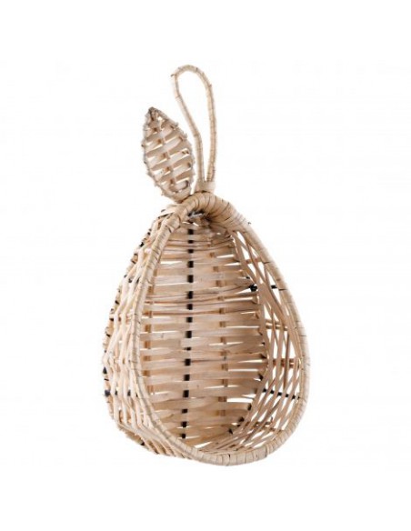 Suspension poire en rotin - 2 tailles Jardiland Décoration murale et suspension