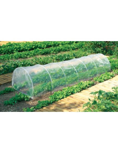 Tunnel accordéon 3m - Film perforé - Nortene Nortène Film et filet de protection