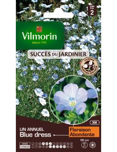 Lin annuel Blue Dress Vilmorin Graines de plante fleurie