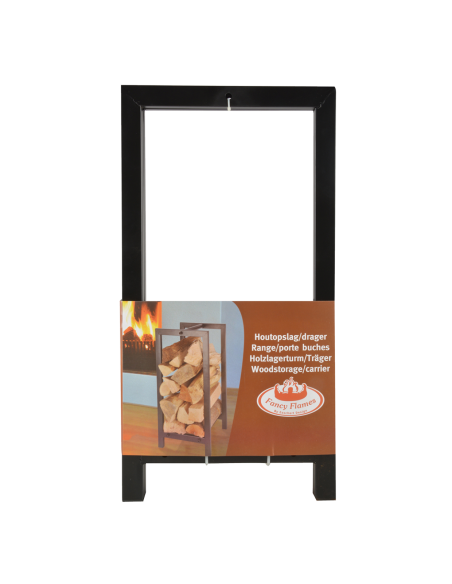 Range/Porte bûches Landmann Brasero et parasol chauffant