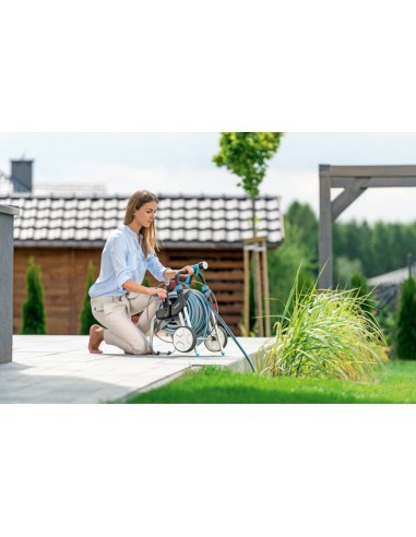 Dévidoir métal EXPLORER Ø12,5mm x 25m + Accessoires - Cellfast Cellfast Dévidoir et enrouleur de tuyau