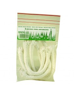 Pack de 6 mèches pour torche en bambou- Roura ROURA Guirlande, lanterne et objet décoratif