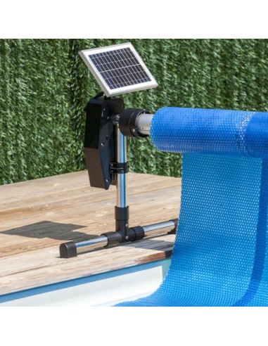 Enrouleur de bâche automatique solaire - Gré Gré Accessoires pour piscines enterrées