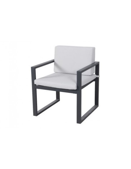 Salon d'angle Miami Anthracite - ECLOZ ECLOZ Salons de jardin