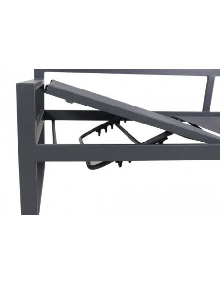 Salon d'angle Miami Anthracite - ECLOZ ECLOZ Salons de jardin