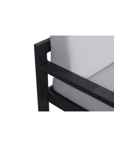 Salon d'angle Miami Anthracite - ECLOZ ECLOZ Salons de jardin