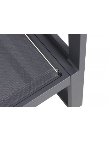 Salon d'angle Miami Anthracite - ECLOZ ECLOZ Salons de jardin