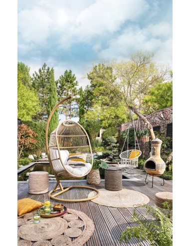 Oeuf suspendu pliant Poket - ECLOZ Jardiland Balancelle et fauteuil suspendu