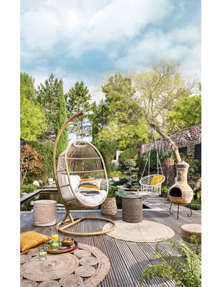 Oeuf suspendu pliant Poket - ECLOZ Jardiland Balancelle et fauteuil suspendu