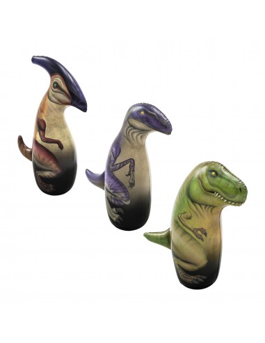 Punching-Ball Dinosaures T-Rex, Raptor, Para BestWay Baignade et jeu de piscine