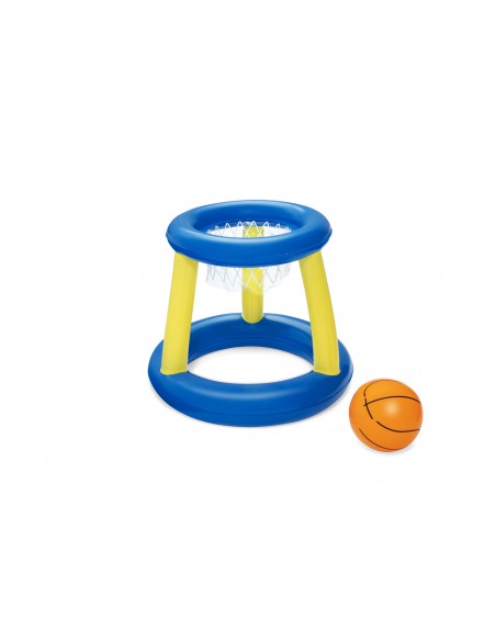 Panier De Basket Flottant + Ballon + 3 Anneaux BestWay Baignade et jeu de piscine