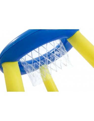 Panier De Basket Flottant + Ballon + 3 Anneaux BestWay Baignade et jeu de piscine
