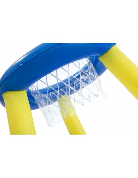 Panier De Basket Flottant + Ballon + 3 Anneaux BestWay Baignade et jeu de piscine