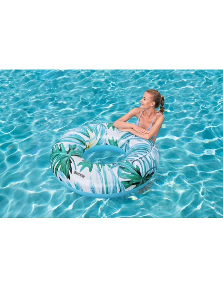 Bouée Ronde119cm Tropical Palms Assortie - Bestway BestWay Baignade & jeu de piscine