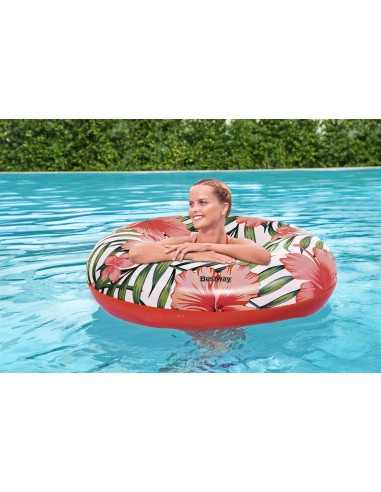 Bouée Ronde119cm Tropical Palms Assortie - Bestway BestWay Baignade & jeu de piscine