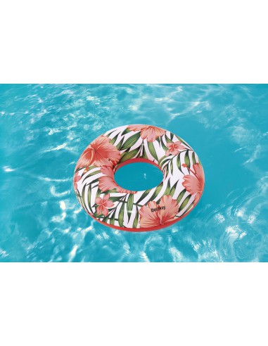 Bouée Ronde119cm Tropical Palms Assortie - Bestway BestWay Baignade & jeu de piscine
