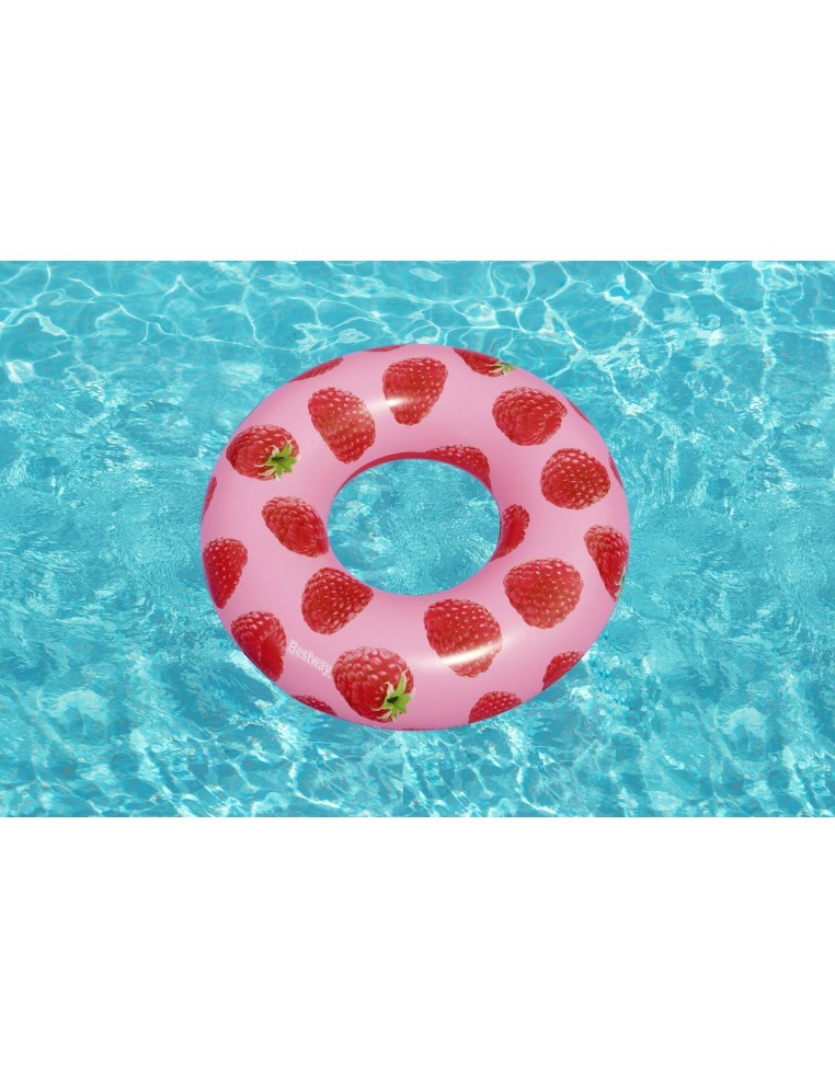Bouée Ronde 119cm Parfumée Framboise - Bestway BestWay Baignade et jeu de piscine