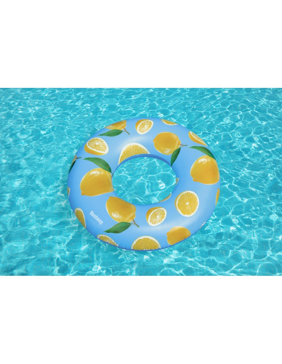 Bouée Ronde 119cm Parfumée Citron - Bestway BestWay Baignade & jeu de piscine