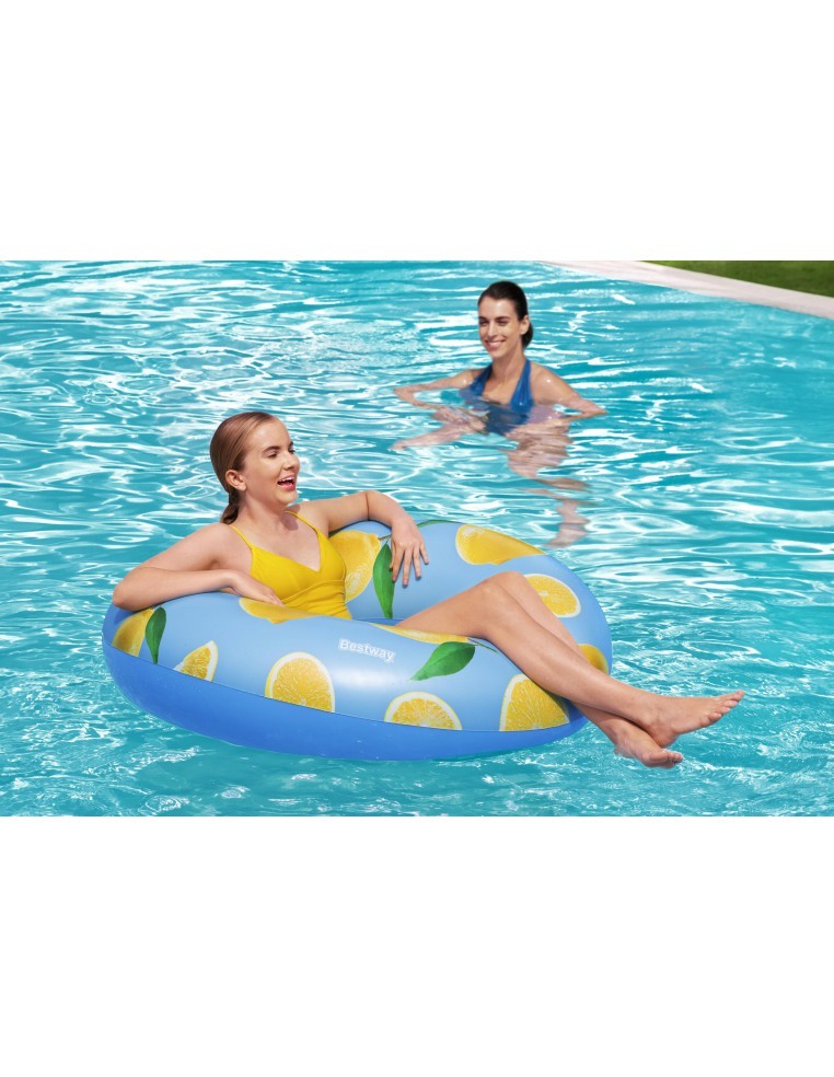 Bouée Ronde 119cm Parfumée Citron - Bestway BestWay Baignade & jeu de piscine