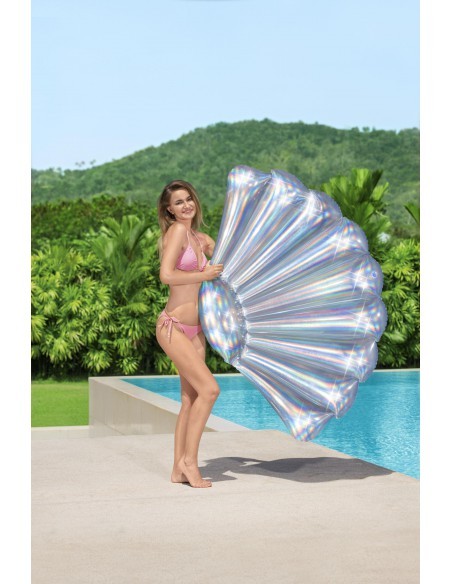 Matelas Gonflable Iridescent Coquillage 180X112CM - Bestway BestWay Baignade et jeu de piscine
