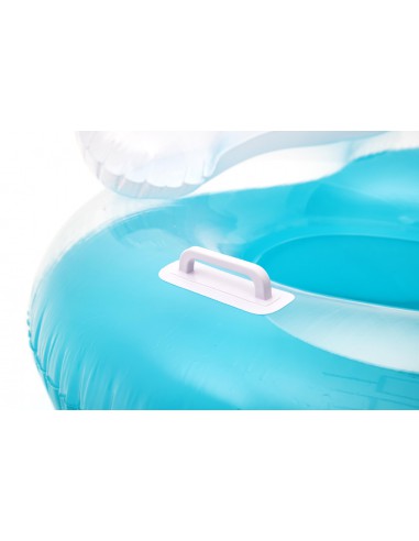 Bouée 2 Places Ronde + Dossier Double Ring 188X117CM - Bestway BestWay Baignade & jeu de piscine