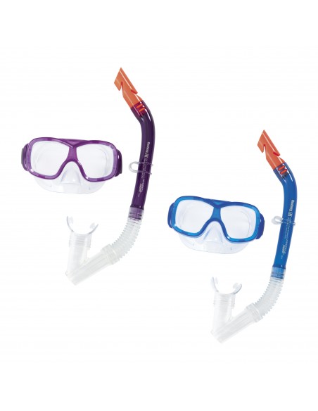 Set 2 Pièces Masque + Tuba Pike 7/13Ans - Bestway BestWay Baignade et jeu de piscine