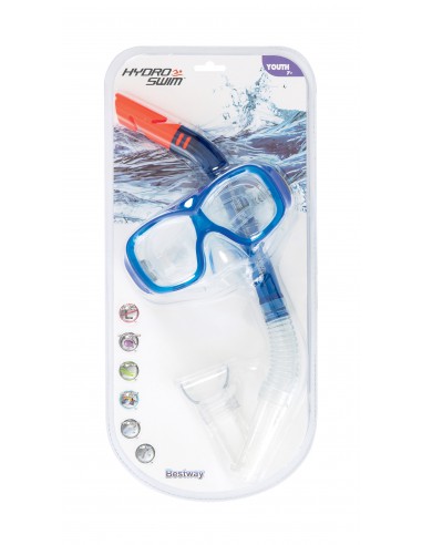 Set 2 Pièces Masque + Tuba Pike 7/13Ans - Bestway BestWay Baignade et jeu de piscine