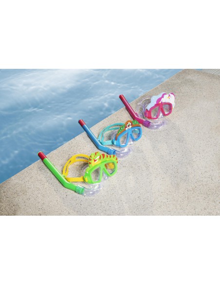 Masque Et Tuba Lil Animal Enfants 3/6 Ans - Bestway BestWay Baignade et jeu de piscine