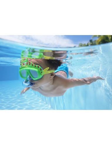 Masque Et Tuba Lil Animal Enfants 3/6 Ans - Bestway BestWay Baignade et jeu de piscine