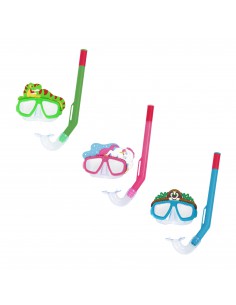 Masque Et Tuba Lil Animal Enfants 3/6 Ans - Bestway BestWay Baignade et jeu de piscine