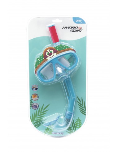 Masque Et Tuba Lil Animal Enfants 3/6 Ans - Bestway BestWay Baignade et jeu de piscine