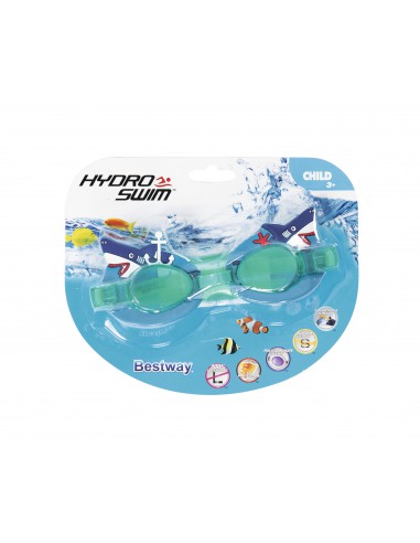 Lunettes De Natation Enfants 3/6 Ans Emoticons - Bestway BestWay Baignade et jeu de piscine
