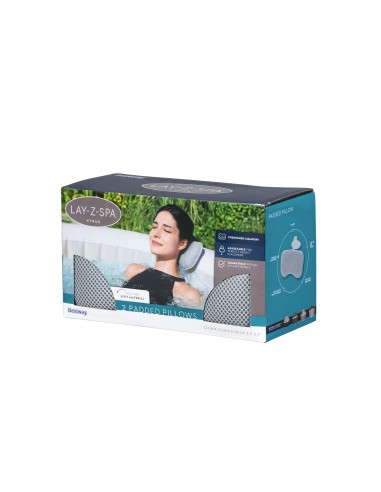 Lot de 2 Coussins Rembourrés 23X13X5cm - LAY-Z-SPA BestWay Accessoires pour spa