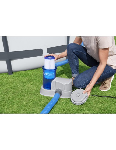 Pompe De Filtration à Cartouche Type III 5678L/H - Flowclear BestWay Filtres et pompes de piscine