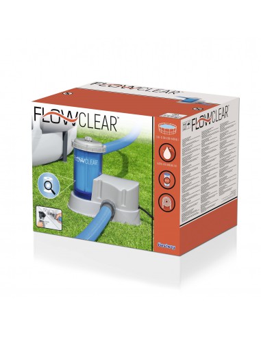 Pompe De Filtration à Cartouche Type III 5678L/H - Flowclear BestWay Filtres et pompes de piscine