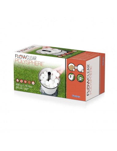 Polysphère 500g - Flowclear Gré Filtres et pompes de piscine